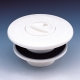 image: Prise Balai Astral Blanche pour Piscine Coque Polyester