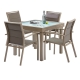 Ensemble de jardin Alu Modulo 4