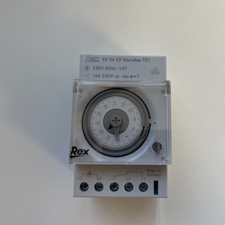 Horloge Modulaire 24H Legrand Rex - MicroRex T31