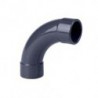 Coude Grand Rayon PVC-Pression-D50 à coller